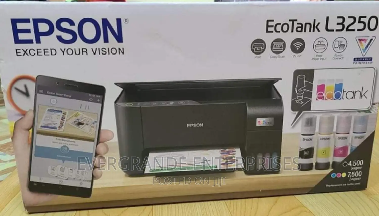 Printer Printer Epson L3250 WIRELESS Ink Tank Printer