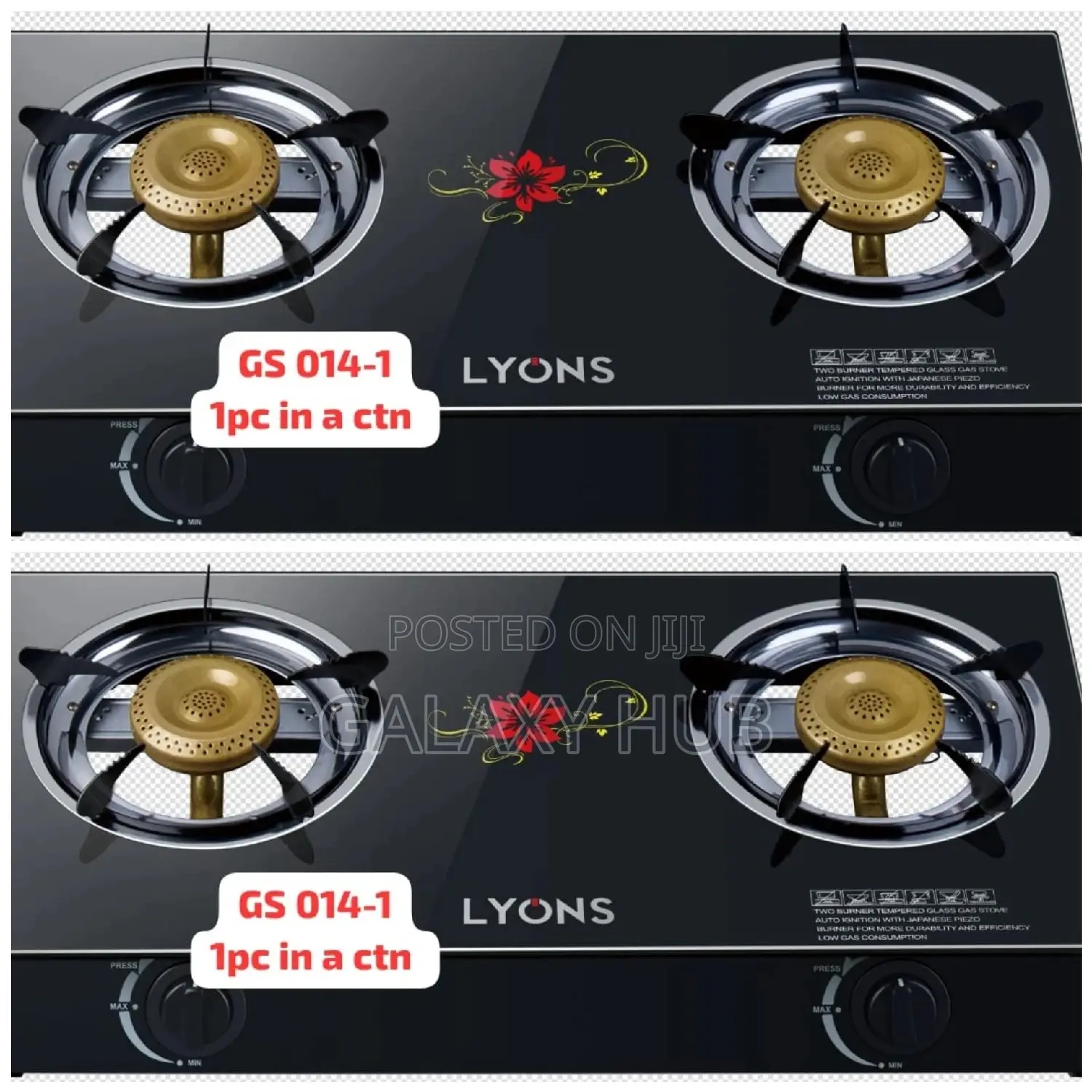 Ailyons 2 Burner Glass Cooker