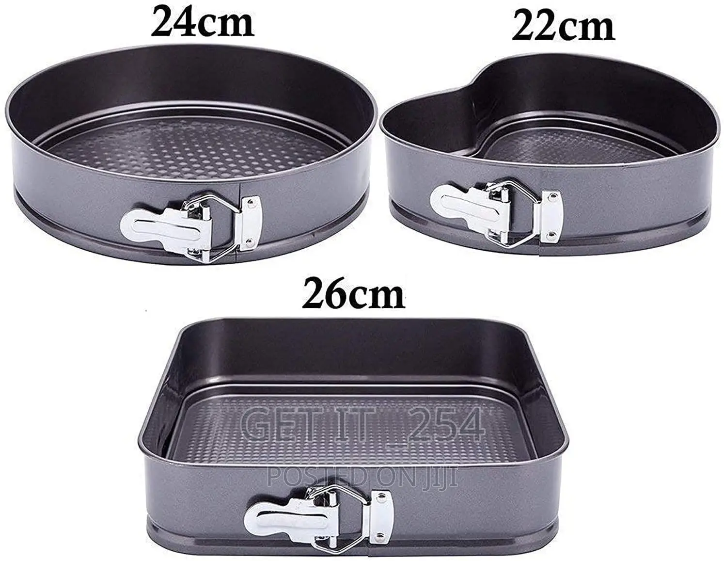 3pcs Baking Tins Set