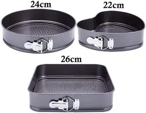 3pcs Baking Tins Set
