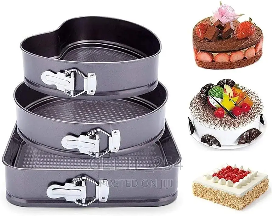 3pcs Baking Tins Set