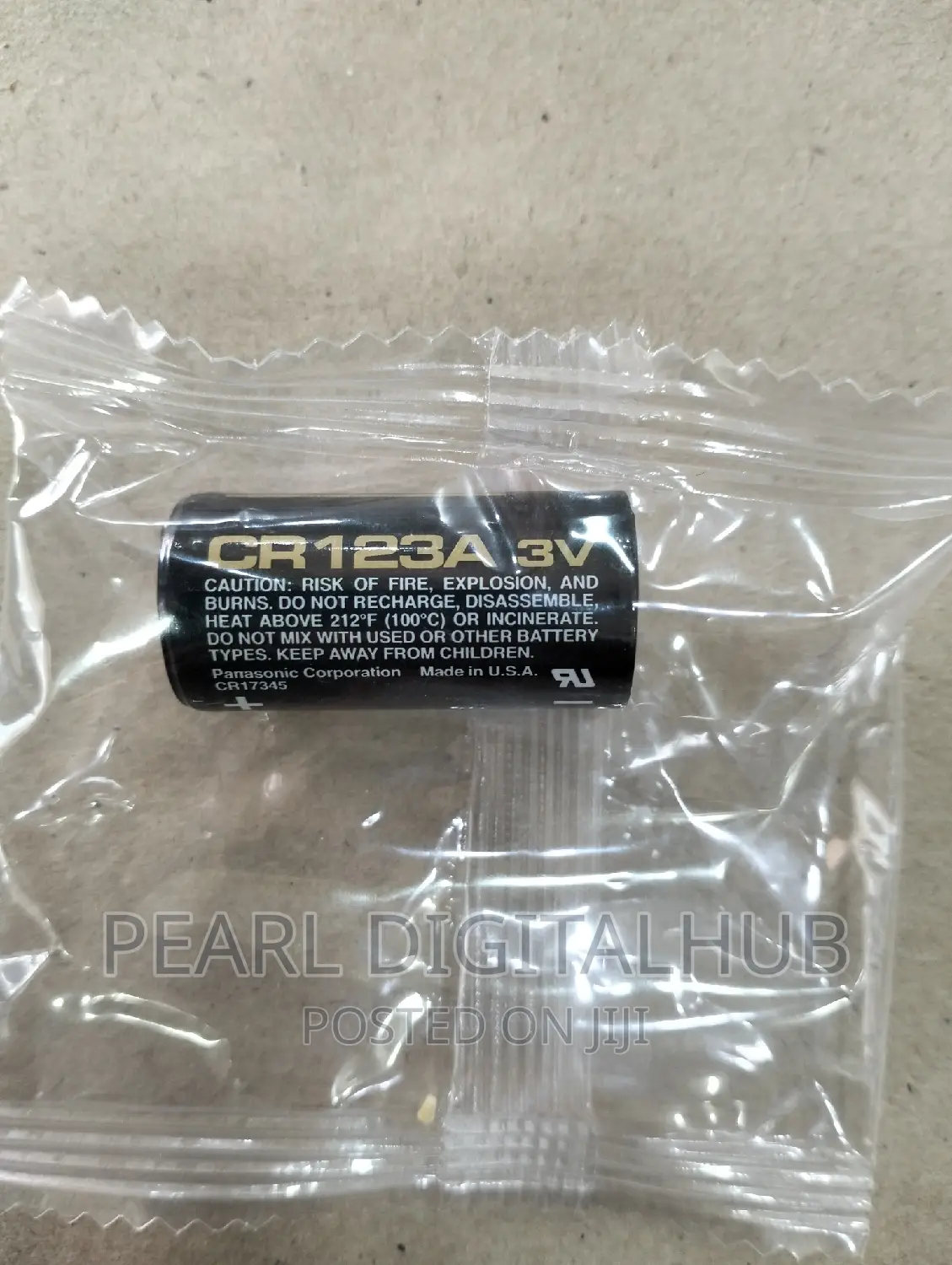 Panasonic CR 123A 3v Lithium