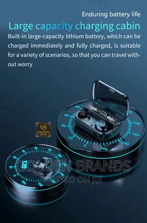 Bluetooth Earphones Earbuds With Charging Power Bank