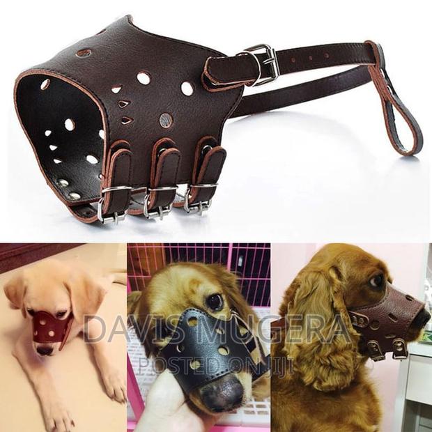 Adjustable Dog Muzzle Anti-Biting Puppy Pet Dog Mesh - XL - main view