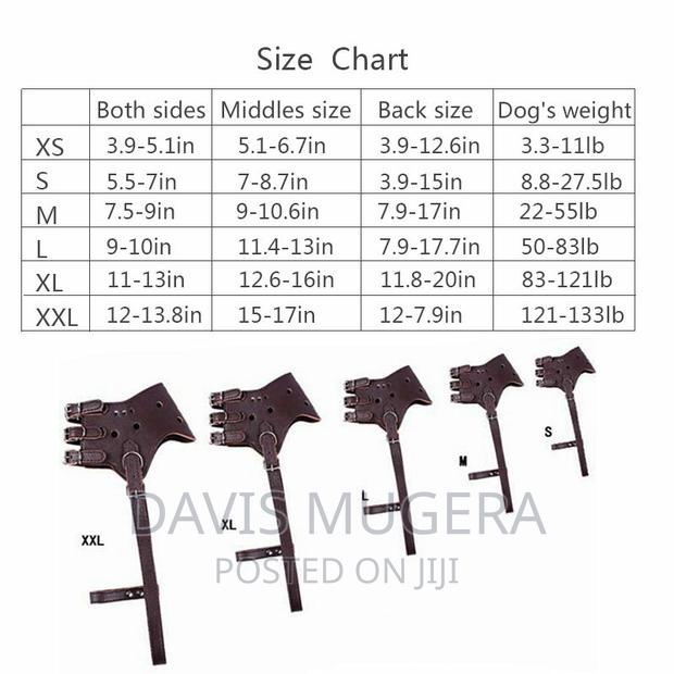 Adjustable Dog Muzzle Anti-Biting Puppy Pet Dog Mesh - M - thumbnail 4