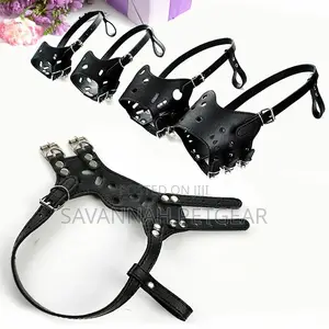 Adjustable Dog Muzzle Anti-Biting Puppy Pet Dog Mesh - M