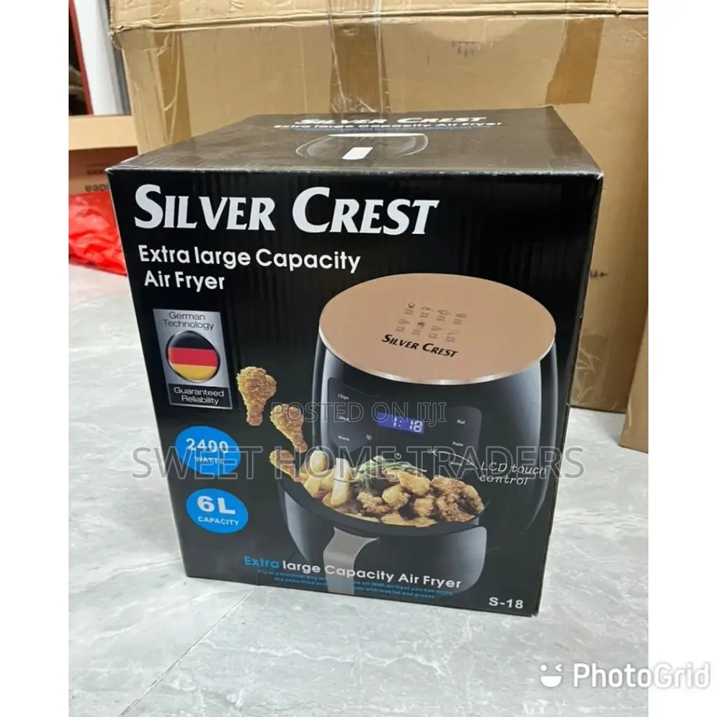 Silver Crest Electric Digital Airfryer::