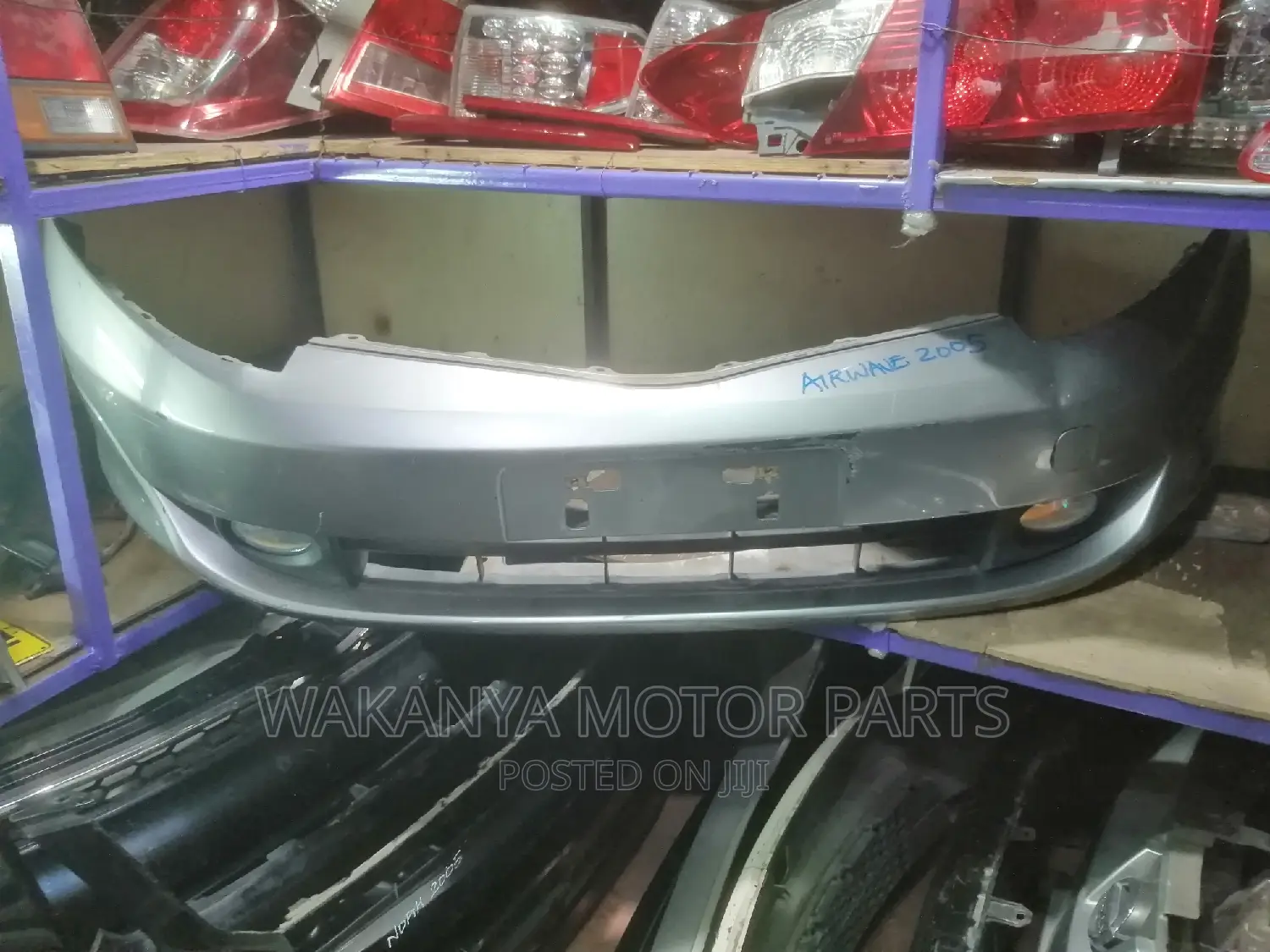 Honda Airwave 2005/2007 Front Bumper + Fog Lamps, Ex Japan