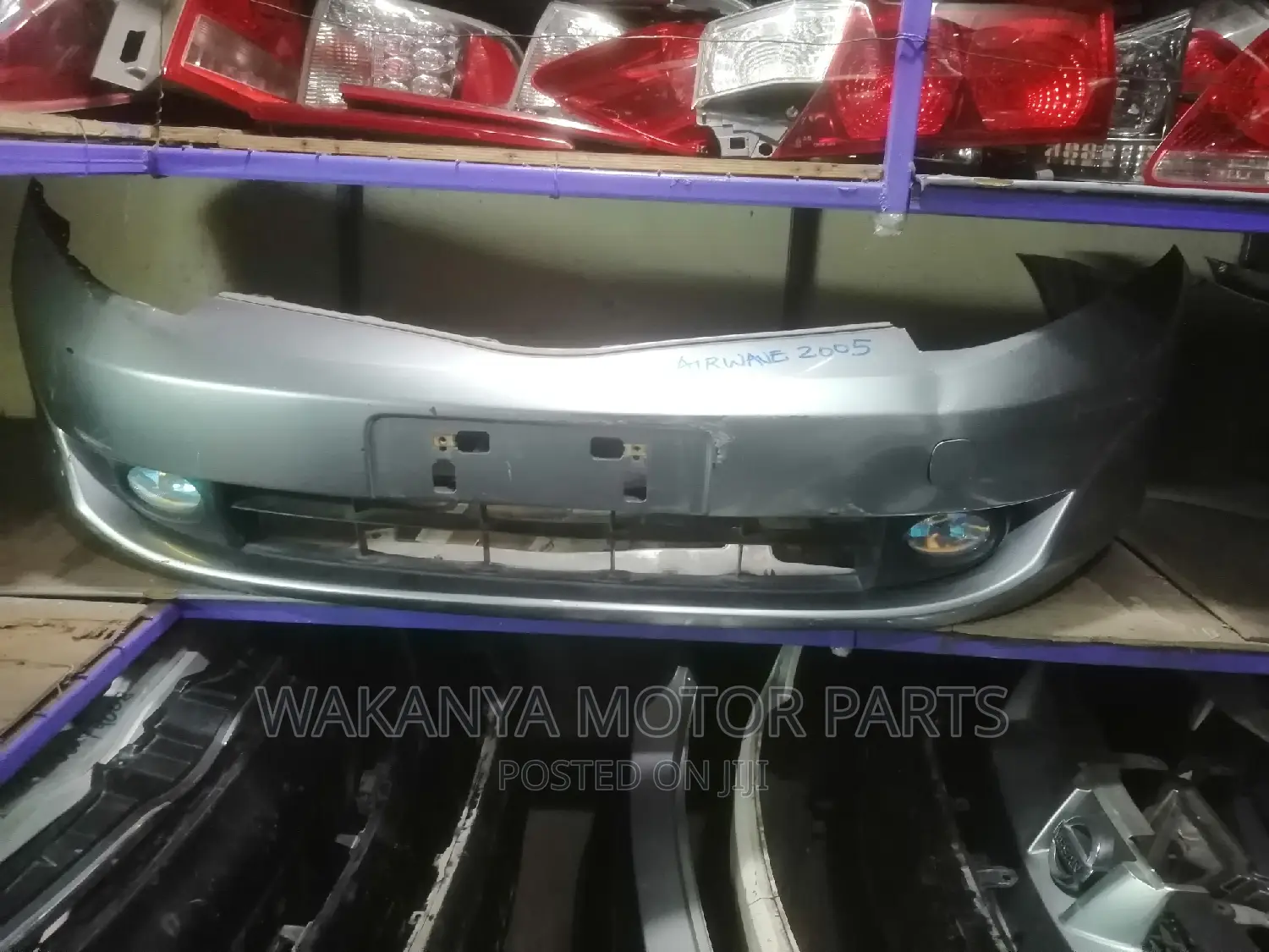 Honda Airwave 2005/2007 Front Bumper + Fog Lamps, Ex Japan