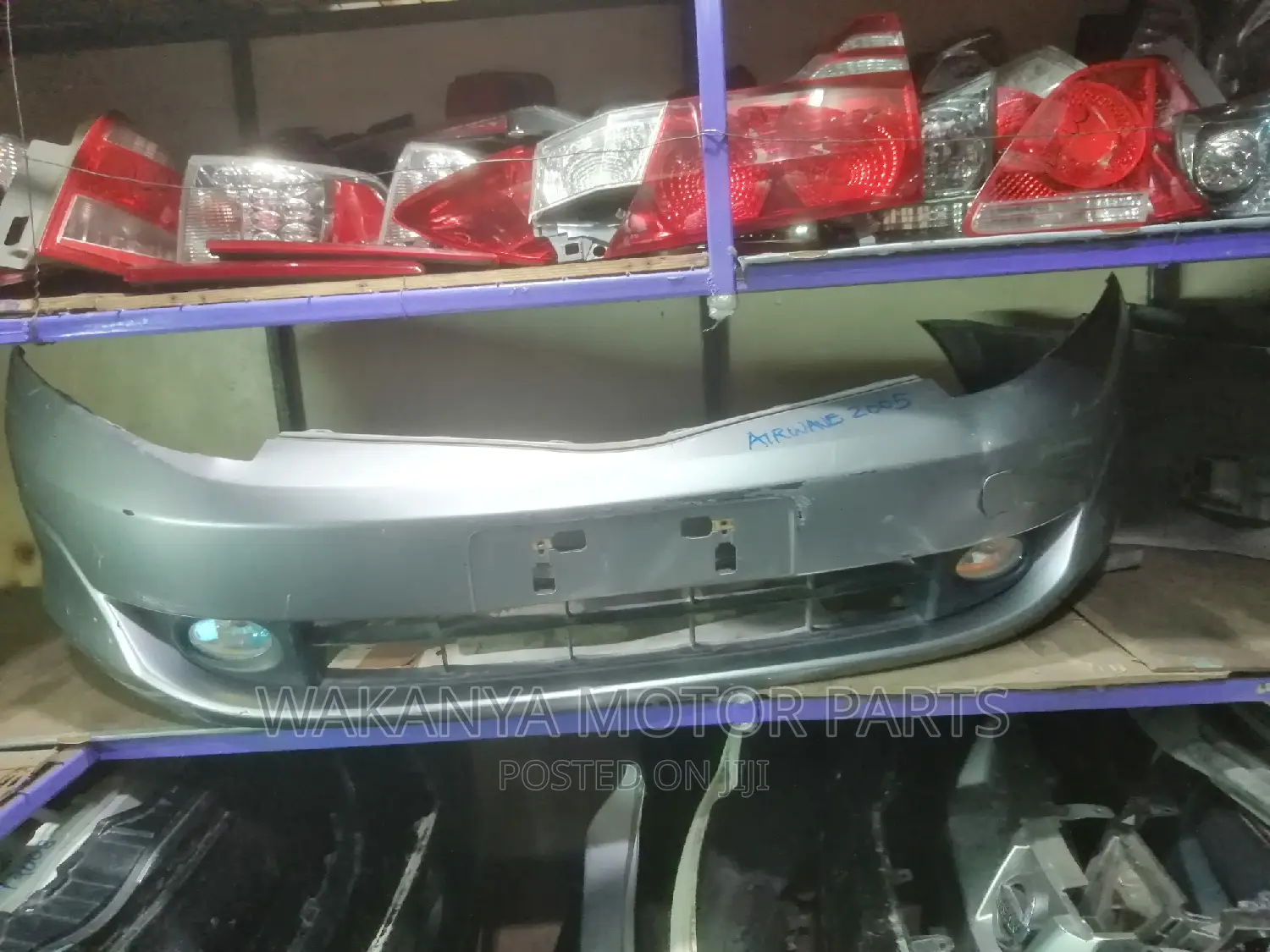 Honda Airwave 2005/2007 Front Bumper + Fog Lamps, Ex Japan