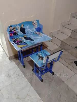 Kid's Table!Blue Adjustable Study Table for All Ages 2-11yrs