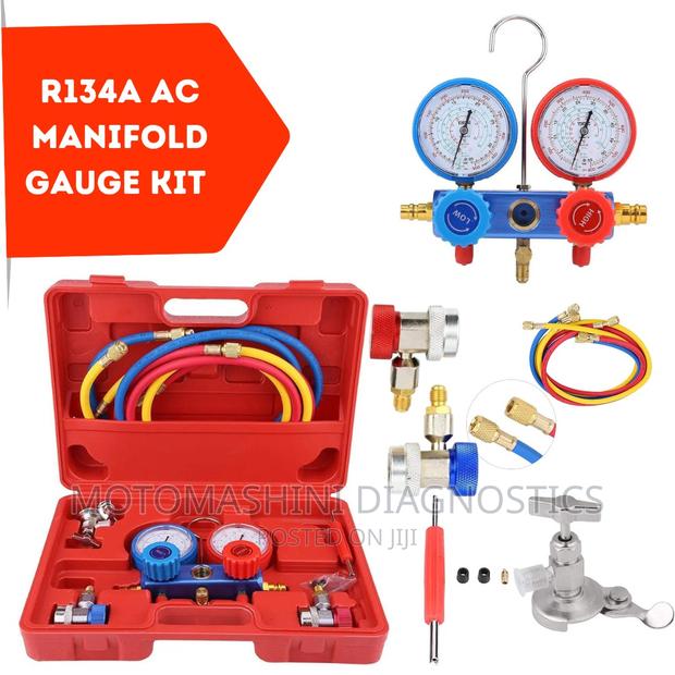 Car R134A AC Refilling and Service Manifold Gauge Set