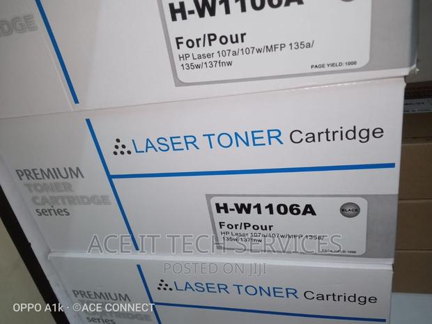 HP Laser Toner Cartridge 106A, W_1106A