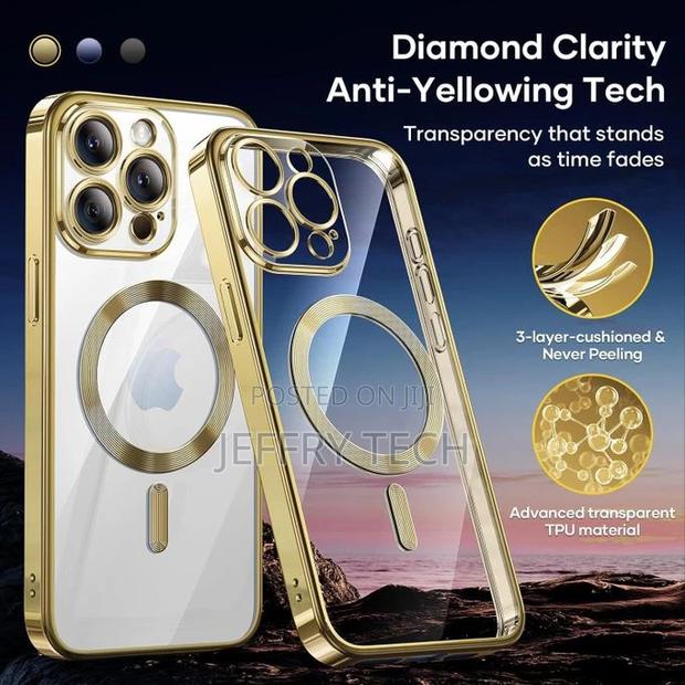 Magsafe Back Slim Thin Phone Case for iPhone 15 Promax Case - thumbnail 4