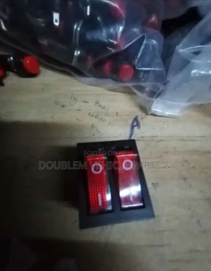 Double Switch Button Assorted Uses Universal