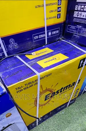 Eastman Tubular Solar Battery With 220amps