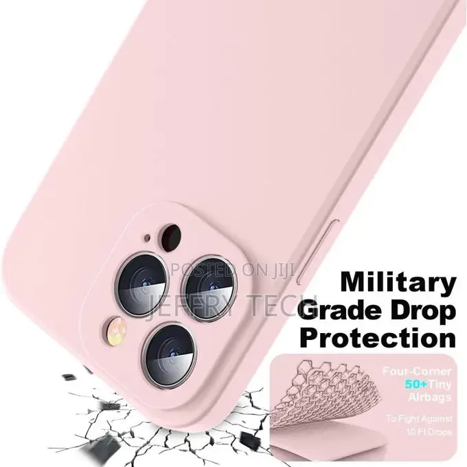 iPhone 14 Pro Case, Silicone Upgraded Camera Protection Pho