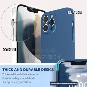 Silicone Back Cover Case Compatible With iPhone 13 Pro Max