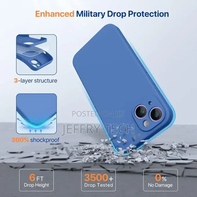 Case Designed for iPhone 14 Plus Case With Screen Protector