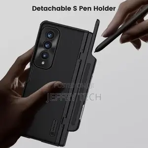 Nilkin for Samsung Galaxy Z Fold 4 Case With S Pen Holder