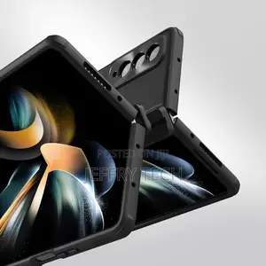 Nilkin for Samsung Galaxy Z Fold 4 Case With S Pen Holder