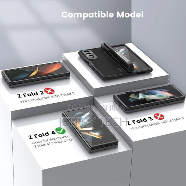 Nilkin for Samsung Galaxy Z Fold 4 Case With S Pen Holder - thumbnail 6
