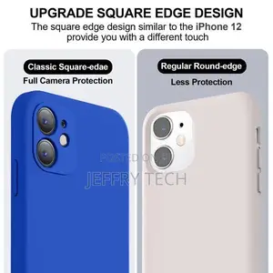 Generic Upgraded Silicone Case Cover for iPhone 12