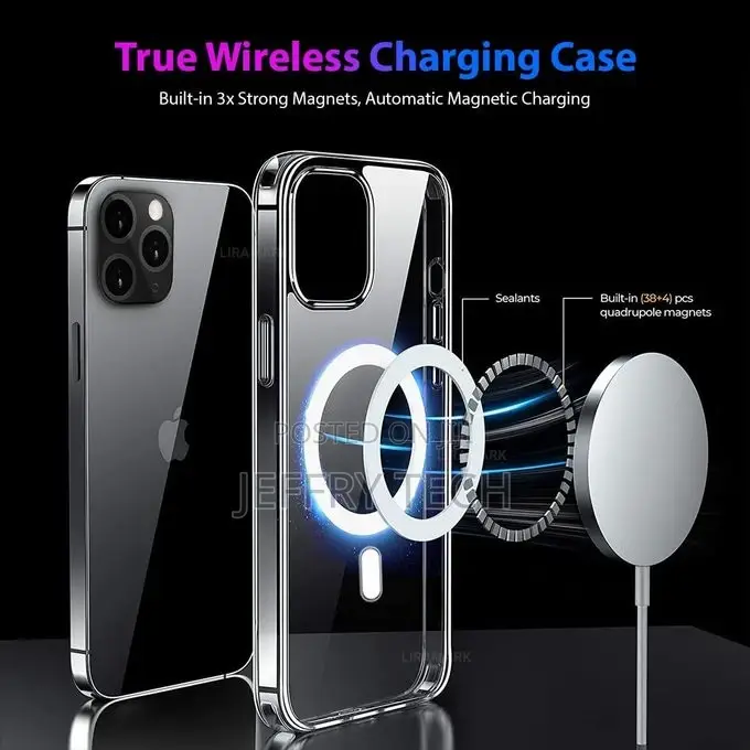 iPhone 11 Pro Max Case Clear Magsafe Slim Cover