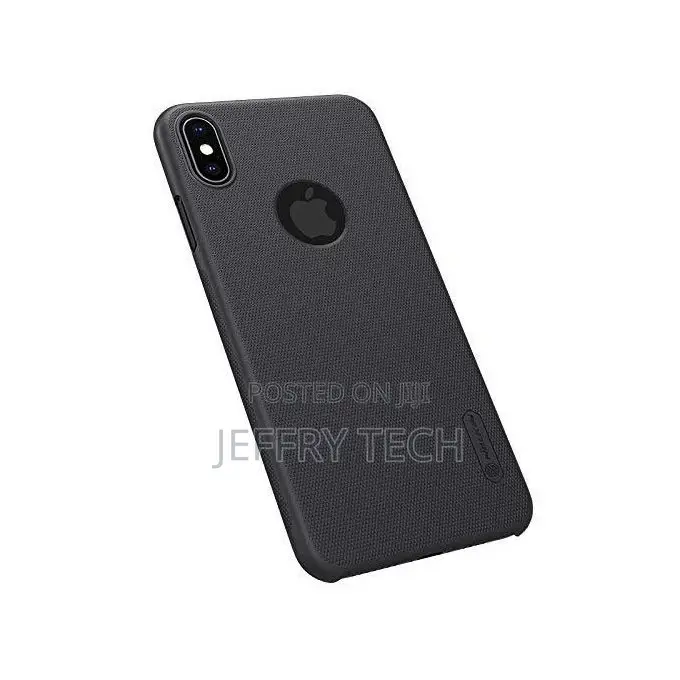 Nilkin Case for Apple iPhone Xs Max (6.5 Inch) With Logo Cut