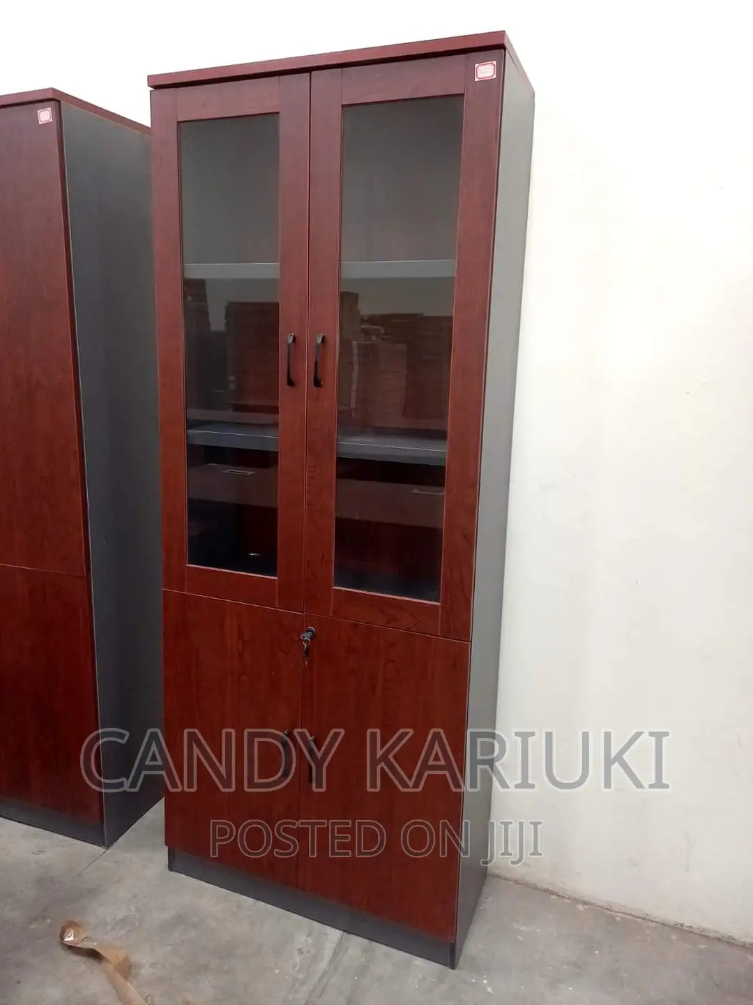 Modern Wooden 2 Door File Cabinet