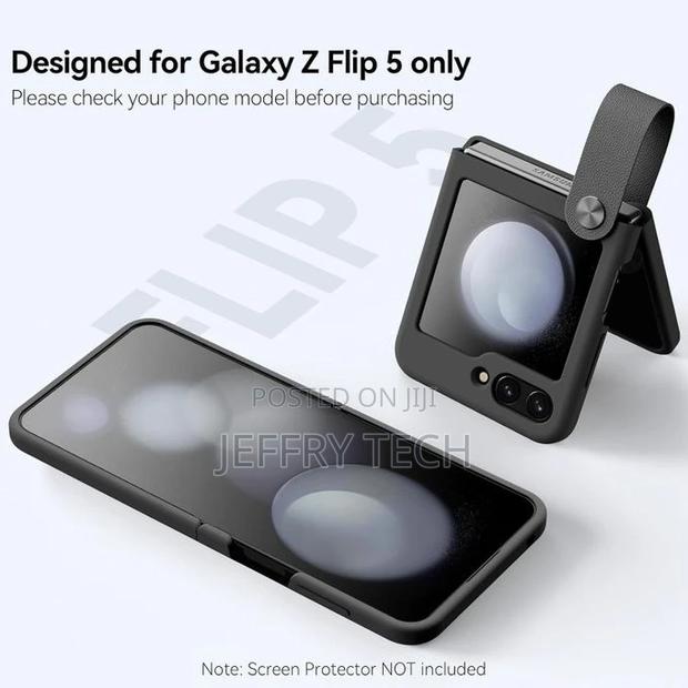 Nilkin Flex Flip Finger Strap Siliconesamsung Galaxy Z Flip5 - thumbnail 2