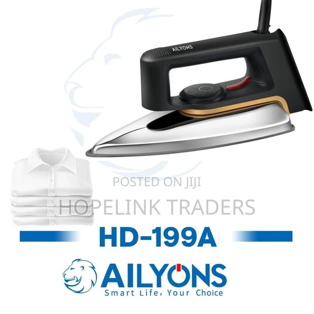 Dry Iron Box With Titanium Teflon Nonstick Soleplate