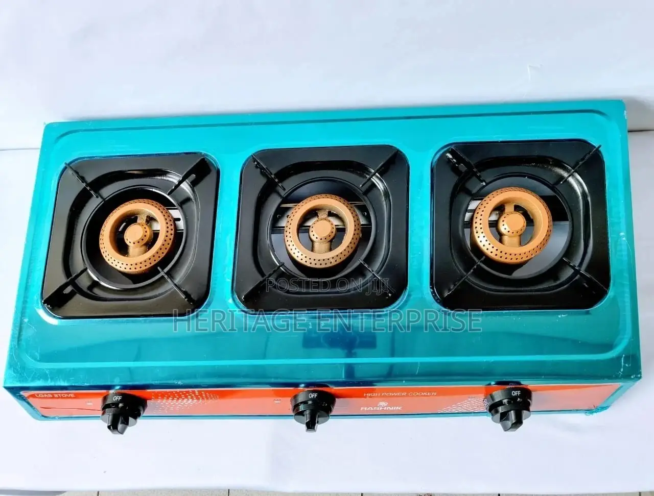 Gas Cooker Table Top 3 Burner.