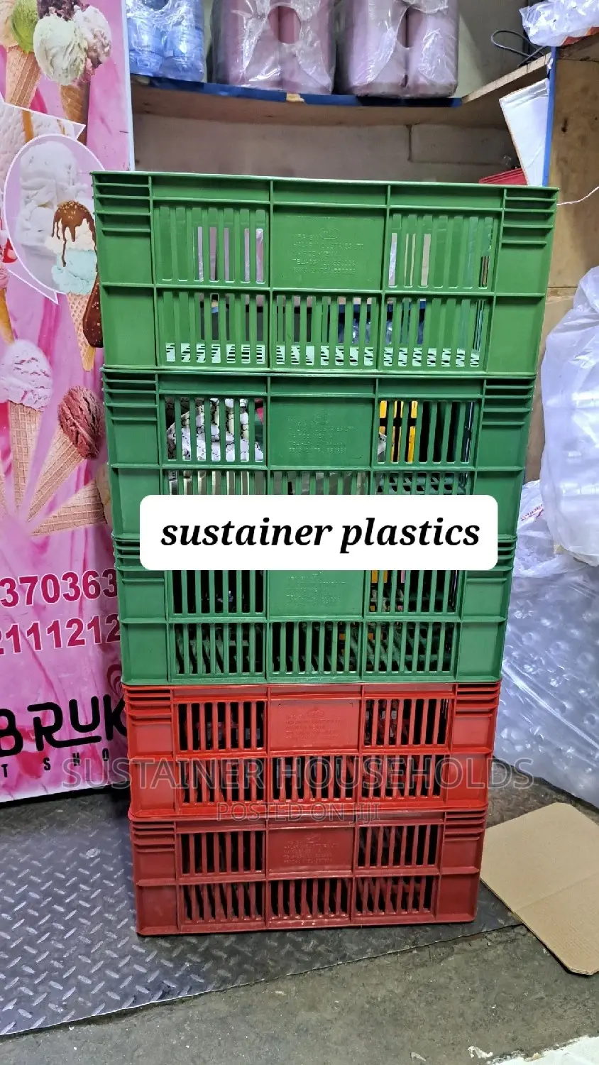 Quality Plastic Crates for Breads