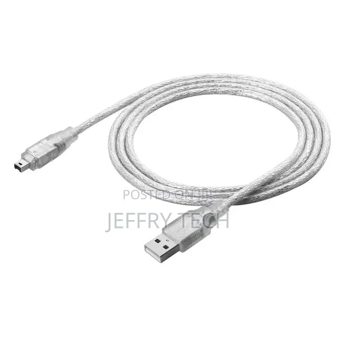 1.2m USB 2.0 Male to Firewire IEEE 1394 4 Pin Male Ilink Ada