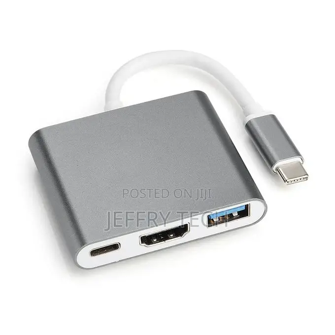 USB Type C Hub to Hdmi-Compatible USB 3.0 Port USB-C Powe