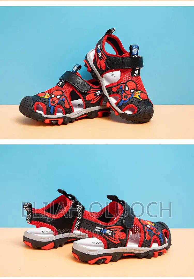 Kids Cartoon Themed Open Shoes