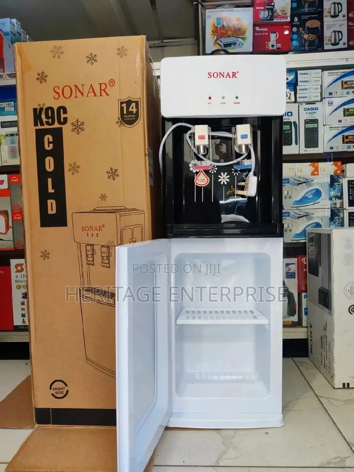 Dispenser,Sonar K6C Hot Cold Water Dispenser.