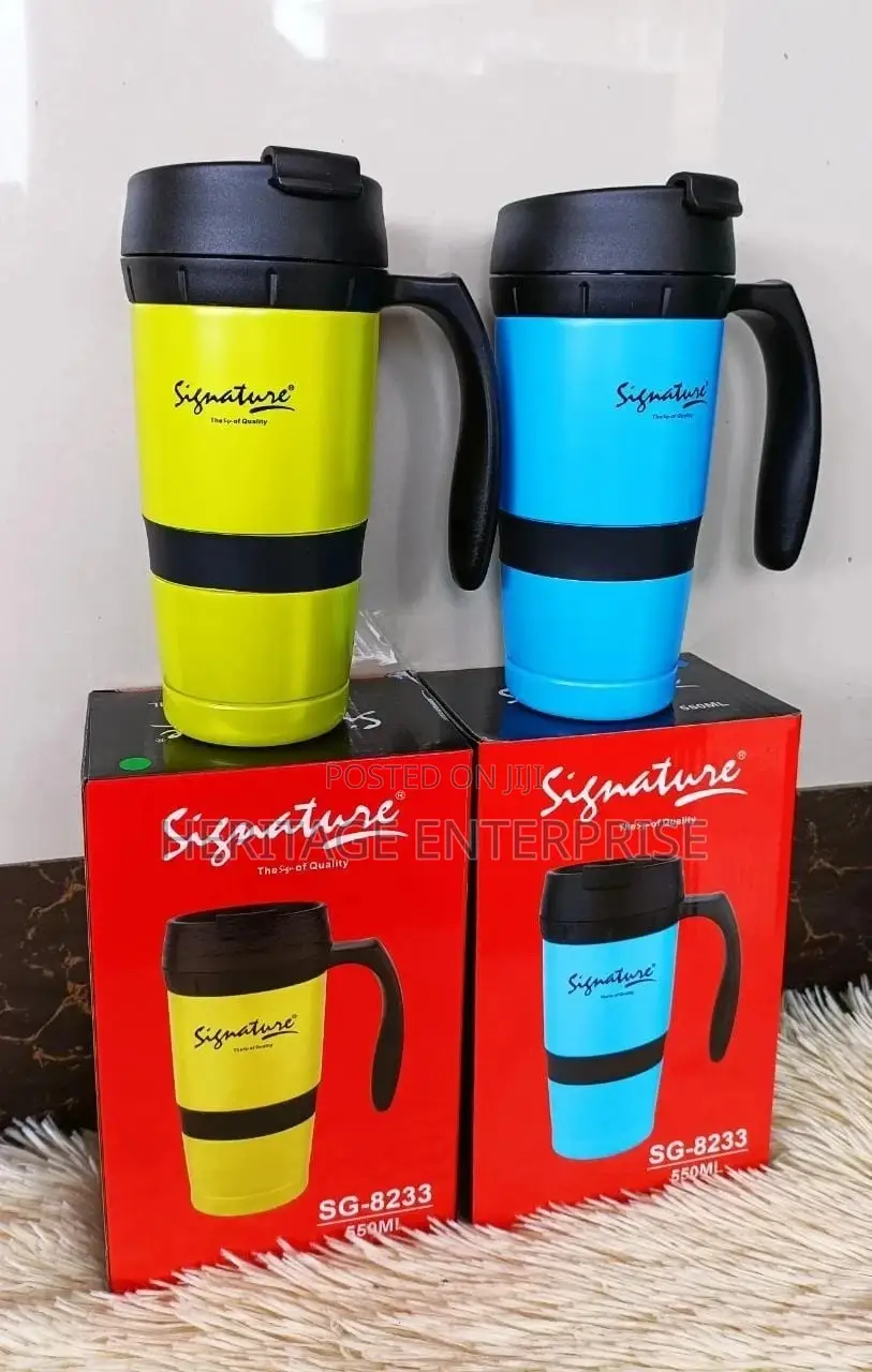 Mug Signature Unbreakable Vacuum Travel Mug