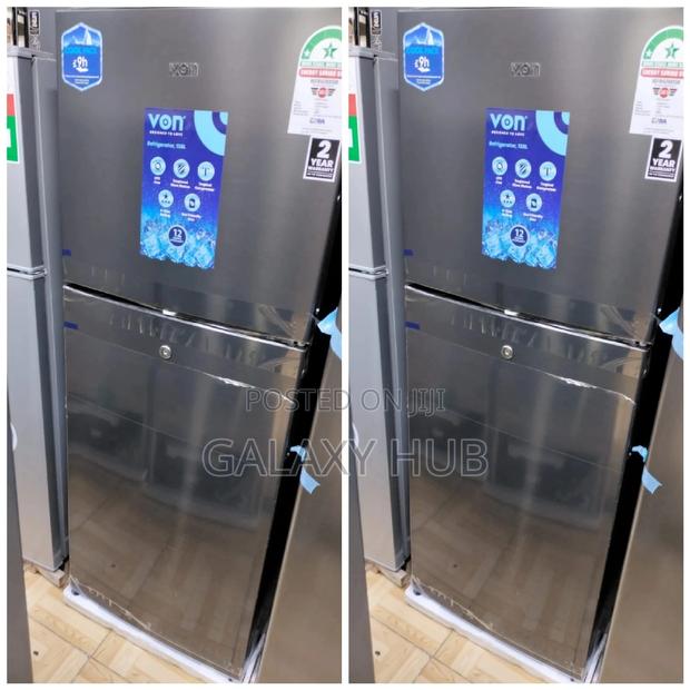 Refrigerator, Von 138l Double Door Fridge