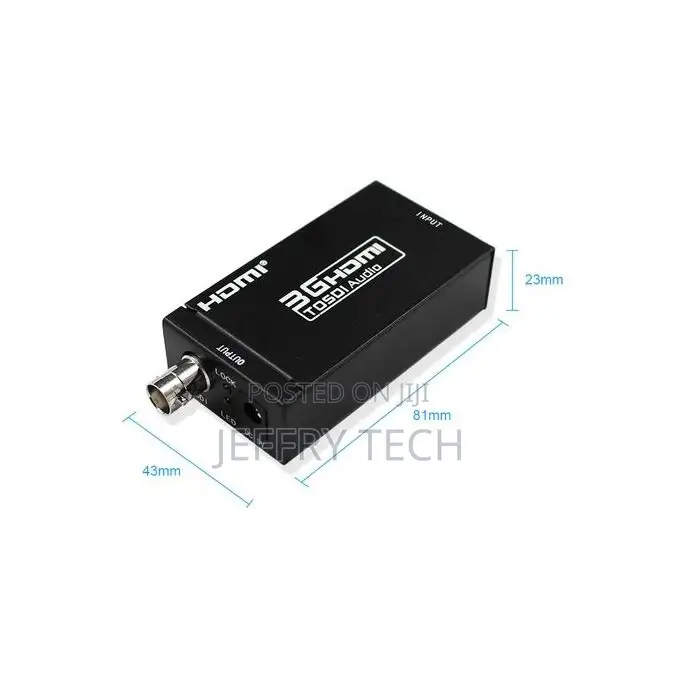 Generic 1080P HDMI to SDI Converter Adapter Coaxial Cable
