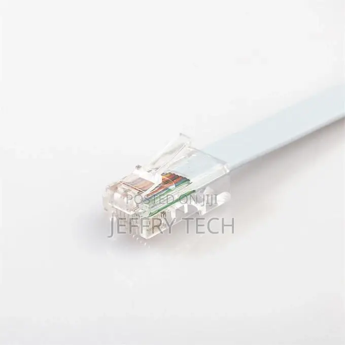1pcs USB to RS232 RJ45 Serial Console Cable Line F