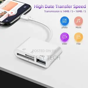 3 In1 Type-C SD TF Phone OTG Card Reader Adapter