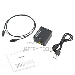 Optical Coaxial Toslink Digital to Analog Audio Converter Ad