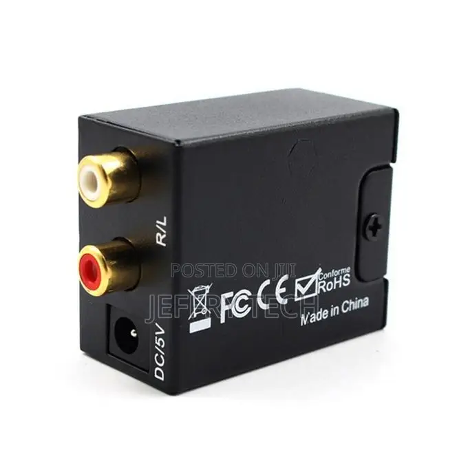 Optical Coaxial Toslink Digital to Analog Audio Converter Ad