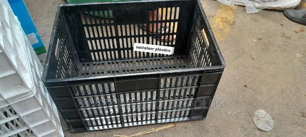 Premium Big Plastic Crates - main view