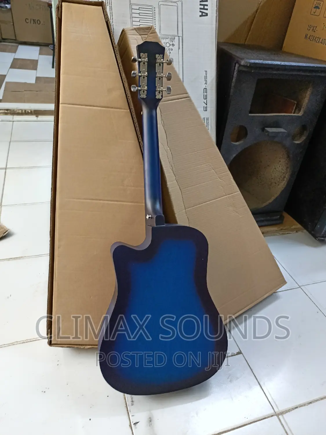 Acoustic Guitar Blue Enjoy