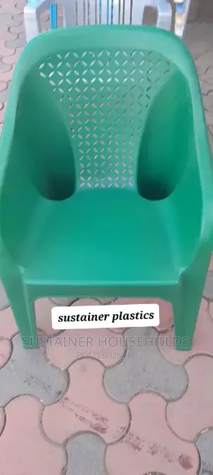 Dark Green Skyplast Plastic Chairs