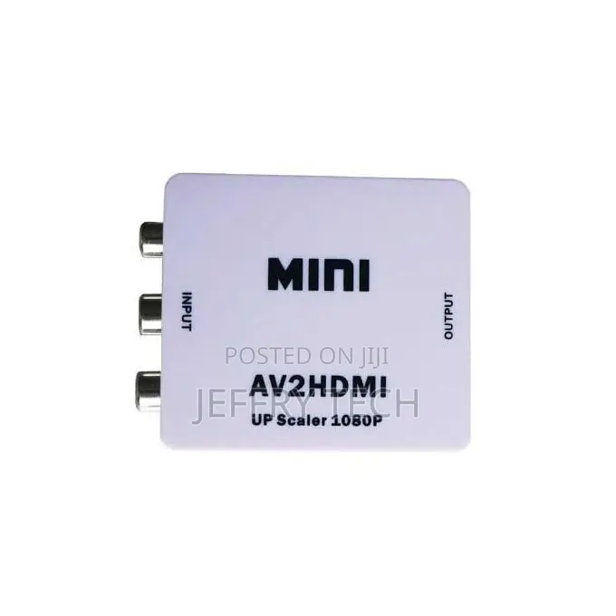 Mini RCACVS 3 RCA Composite Video AV to HDMI Converter for T