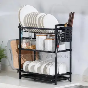 Generic NEW DESIGN Dish Rack 3 Layer Dish Rack 3 Layer